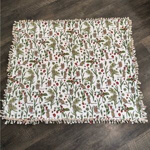 Hand made quit with mice and barries